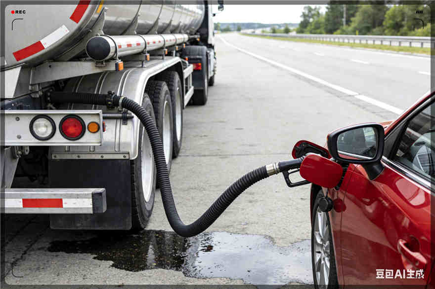 松山区汽车救援送水案例